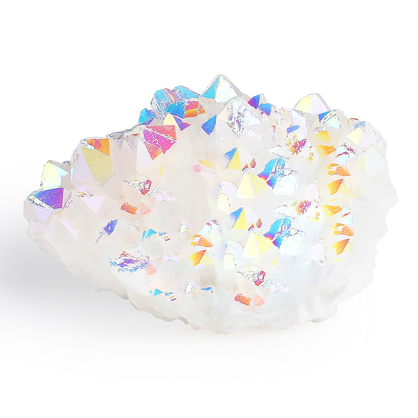 ZHIYUXI Amethyst Crystals and Healing Stones Gems Rocks Purple Room Decor Gemstones Gem Stones Heart Shaped Crystal Cluster Heart Gifts Amethyst Stones Geodes 1.2-1.6" Raw Protection Crystals