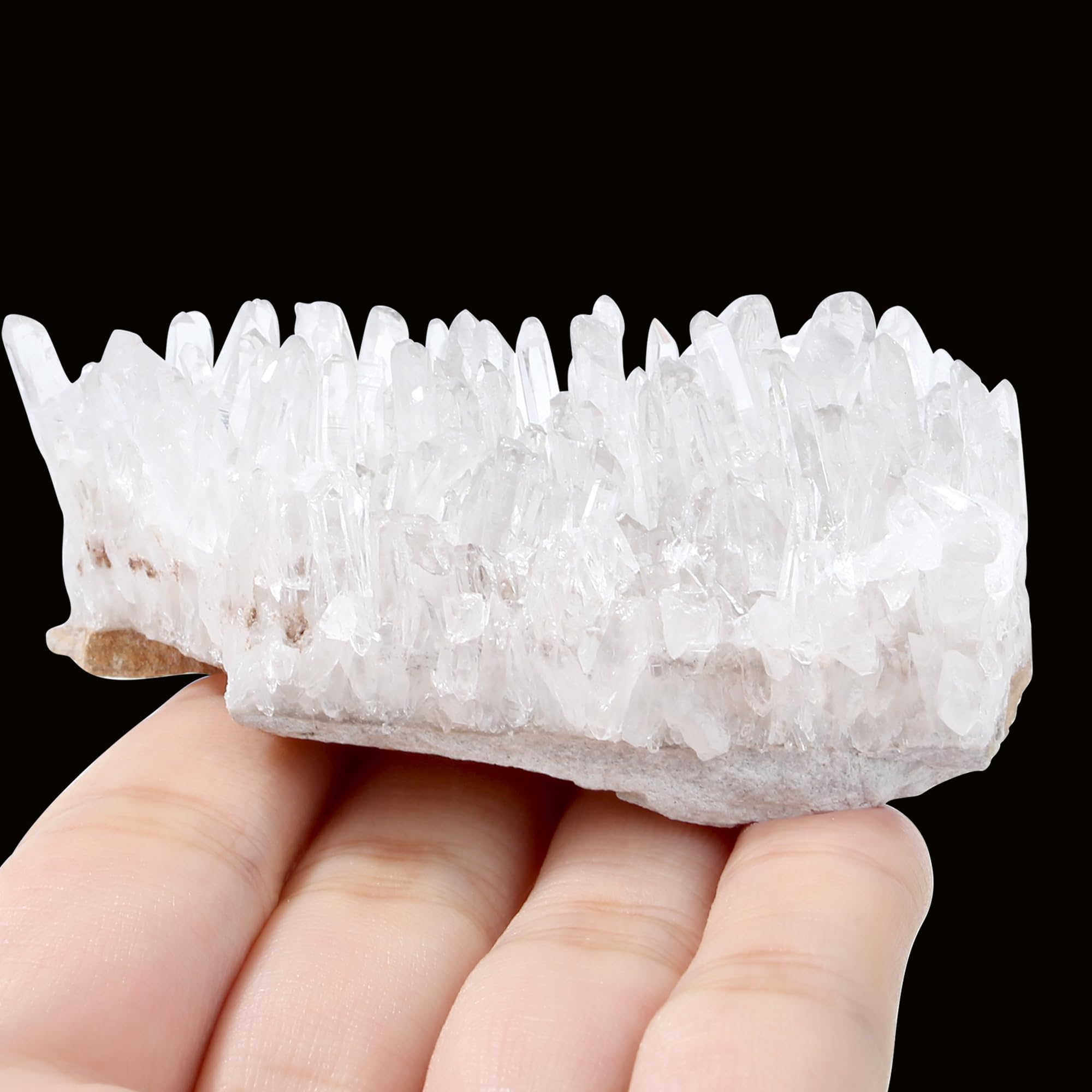 ZHIYUXI Amethyst Crystals and Healing Stones Gems Rocks Purple Room Decor Gemstones Gem Stones Heart Shaped Crystal Cluster Heart Gifts Amethyst Stones Geodes 1.2-1.6" Raw Protection Crystals