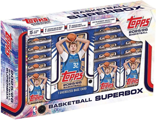 2025-26 Topps NBA Basketball Flagship Collection Trading Card Box (1 Oversized Card Per Box)