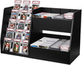 5-Tier Trading Card Display Case Stand- Holds Up to 200 Cards,Wood Sports Graded Card Display,Card Stand for Sports Baseball Cards,Card Game Collection & Show