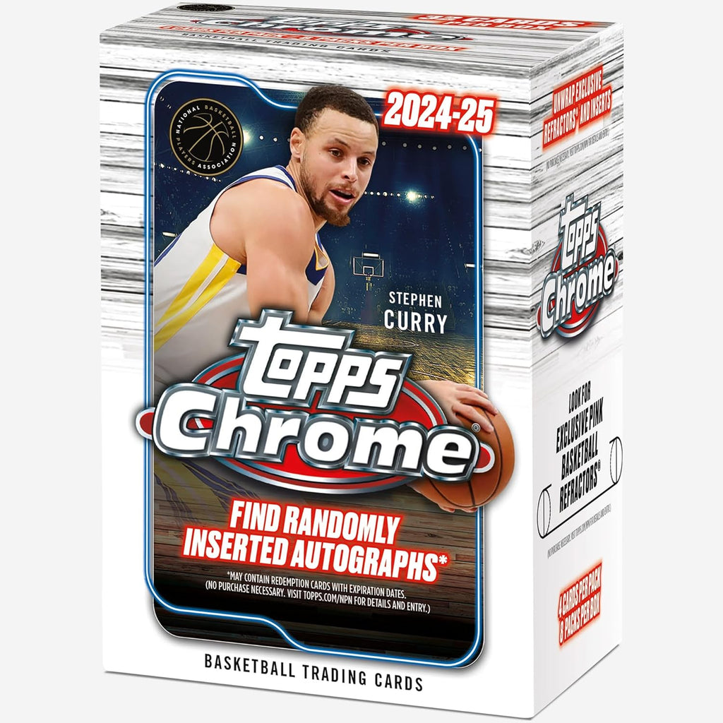 2024-25 Topps Chrome Basketball - Factory Sealed - Value Box