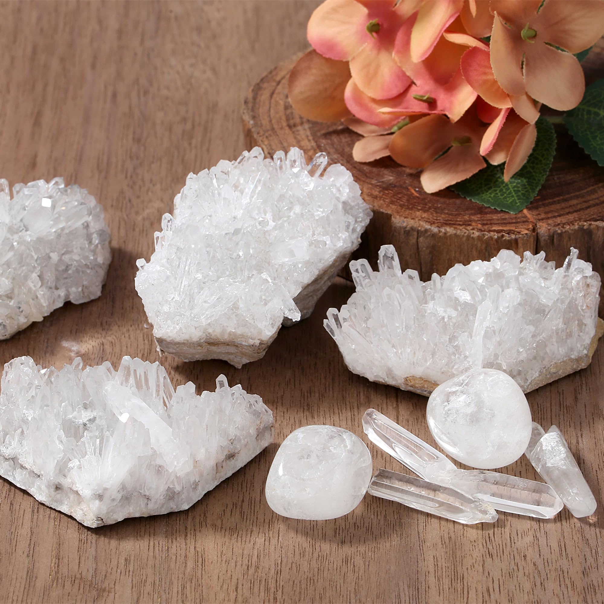 ZHIYUXI Amethyst Crystals and Healing Stones Gems Rocks Purple Room Decor Gemstones Gem Stones Heart Shaped Crystal Cluster Heart Gifts Amethyst Stones Geodes 1.2-1.6" Raw Protection Crystals