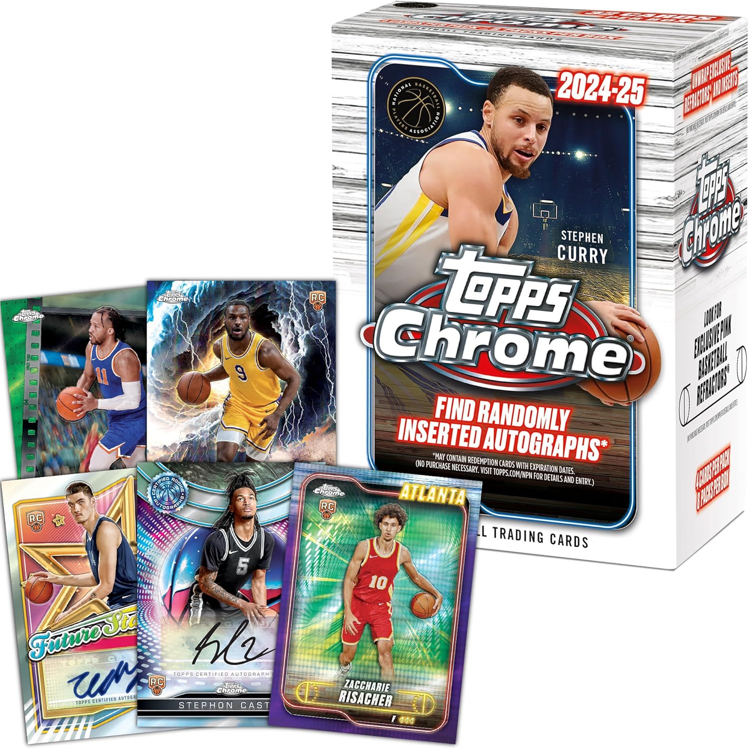 2024-25 Topps Chrome Basketball - Factory Sealed - Value Box