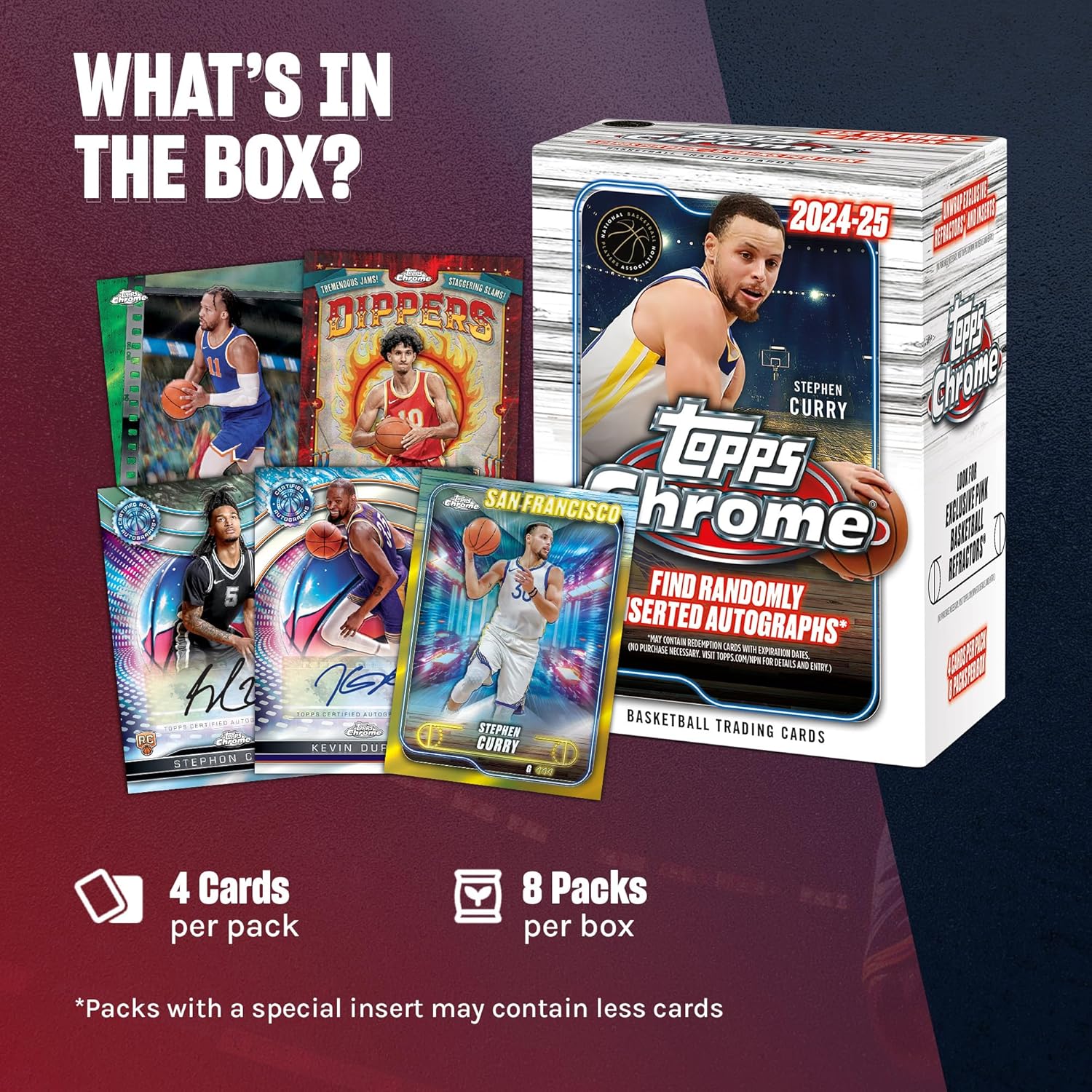 2024-25 Topps Chrome Basketball - Factory Sealed - Value Box